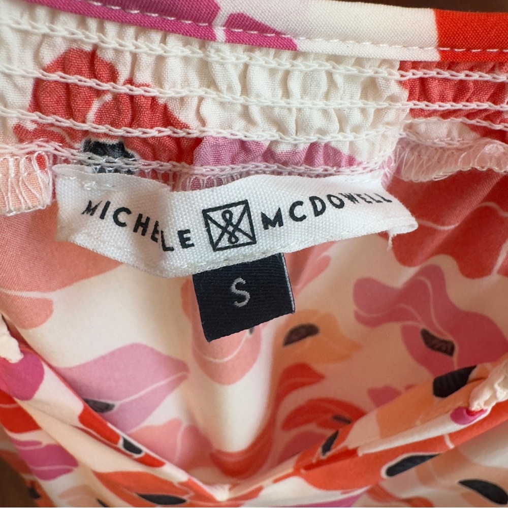Michelle Mcdowell Floral Poppy Dress View 2